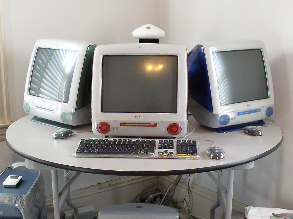 retro apple computer